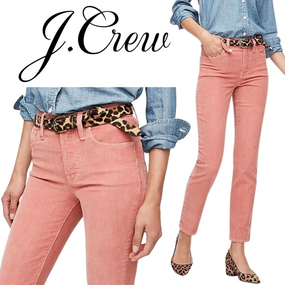 J Crew Vintage Straight Corduroy Pant 